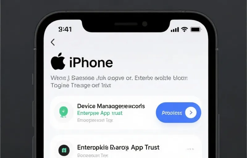 iOS系统企业级证书信任操作图解